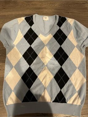 Apt. 9 Light Blue Knit Top
